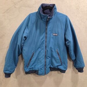 Vintage 90s Lands' End 'The Squall' Fleece Lined Jacket Men's XL‎ Made in USA